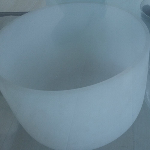 Single crystal milky white crucible